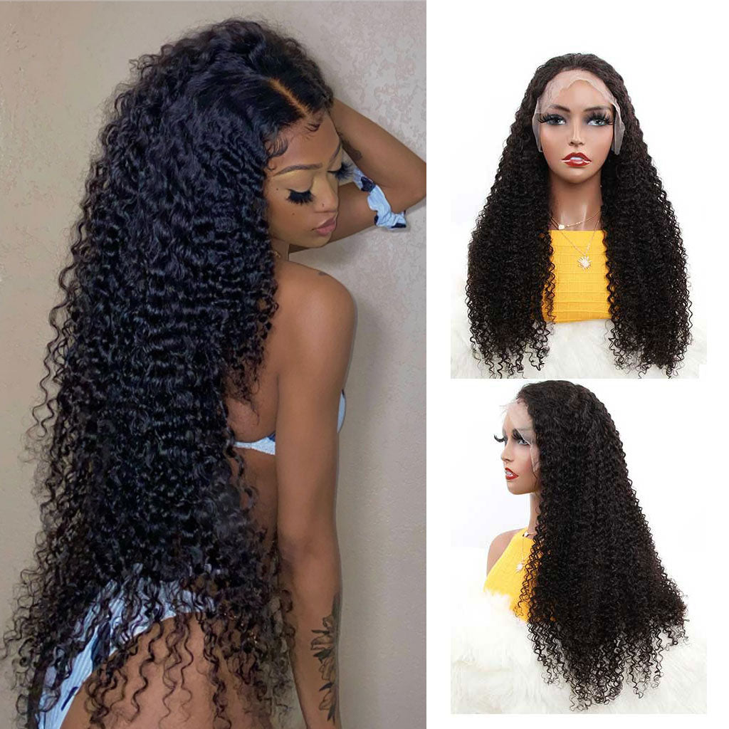 Fleeky Hair Undetectable Invisible HD Lace Wigs Kinky Curly 13x4 13x6