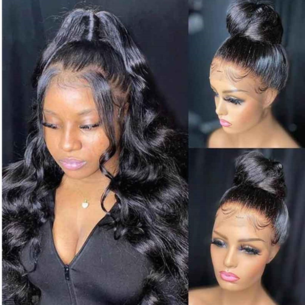 Glueless Wig 360 Human Hair Wigs For Sale Brazilian Hair Lace