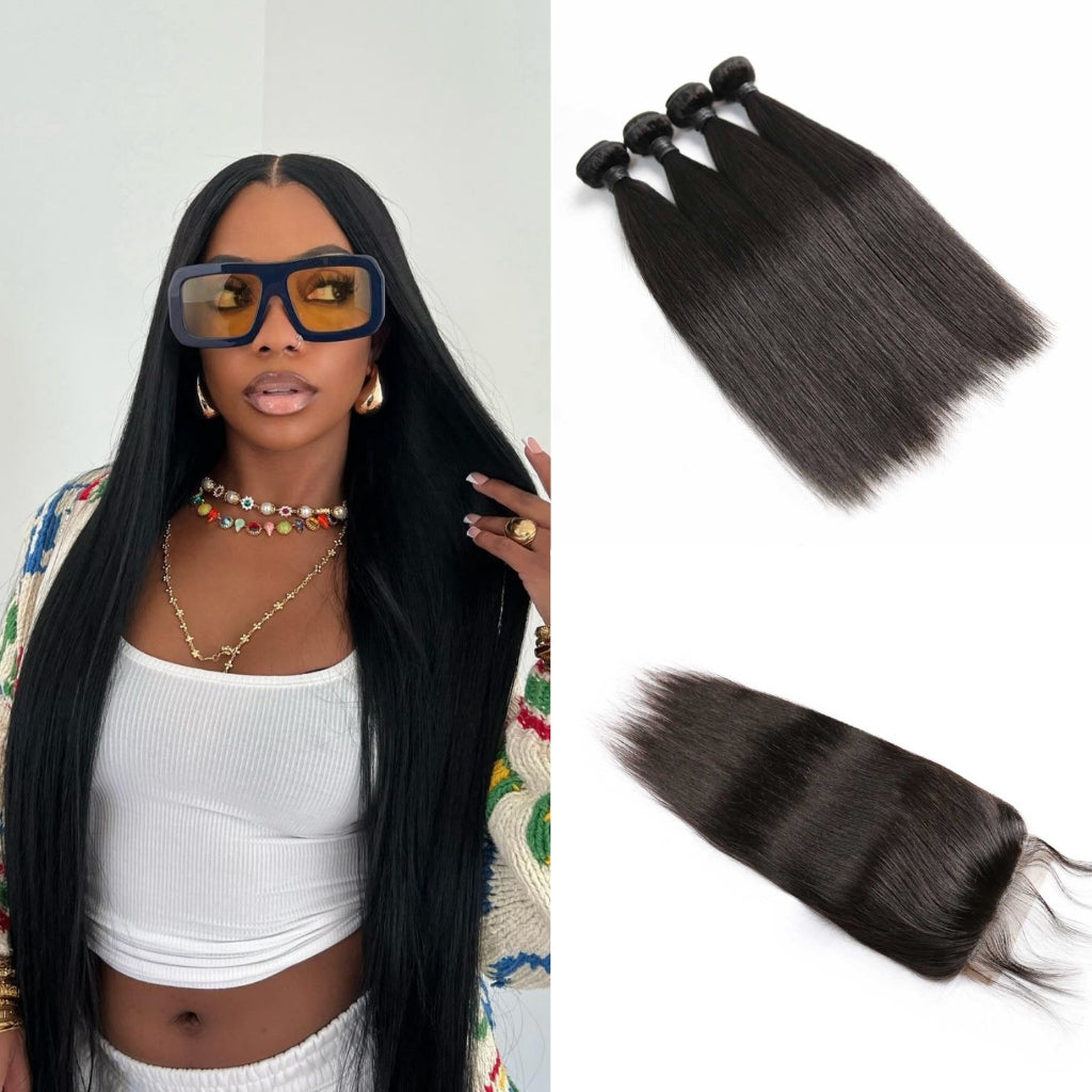 10A-Brazilian-straight-virgin-hair-human-hair-extensions-4-bundles-with-Transparent-hd-Invisible-lace-closure-deal-HAIR-WEAVES-ON-SALE-TOP-Quality-Hair-Supplier-Hair-Vendor