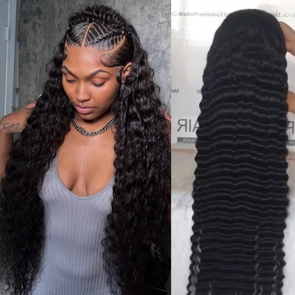 10A-Deep-WAVE-13x4-Lace-Frontal-wig-Human-Hair-Wigs-Lace-Front-Wig-Remy-Brazilian-Lace-Wigs-Curly-Human-Hair-Wigs-for-Black-Women-Natural-Hair-Glueless-Pre-Plucked-Hair-Line-With-Baby-Hair-Transparent-Lace-Frontal-Wigs-1B-40