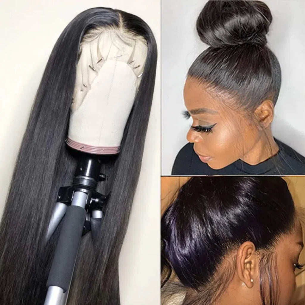 10A Brazilian Straight 360 Lace Frontal Wig