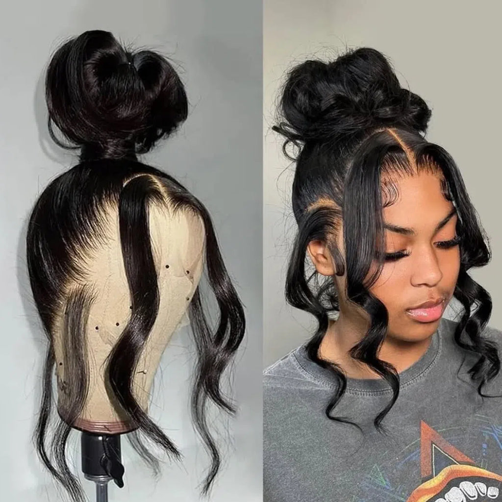 360-frontal-body-wave-wavy-Lace-Front-Wigs-Human-Hair-HD-Transparant-Full-Lace-Wigs-For-Women-Wigs-Human-Hair-PrePlucked-With-Baby Hair--Brazilian-Virgin-Hair-Natural-Color-360frontal-360lace-360wig-top-bun-style