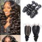 Fleeky-hair-loose-wave-3-bundles-with-2x6-Hd-lace-closure-virgin-human-hair-loose-wave-bundles