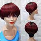 Pixie-Cut-Wig-Short-Bob-Wig-With-Bangs-Full-Machine-No-Lace-Wigs-Ombre-Burgundy-Wig-1B-99J-Cheap-Human-Hair-Wig-For-Black-Women-Glueless-Wig