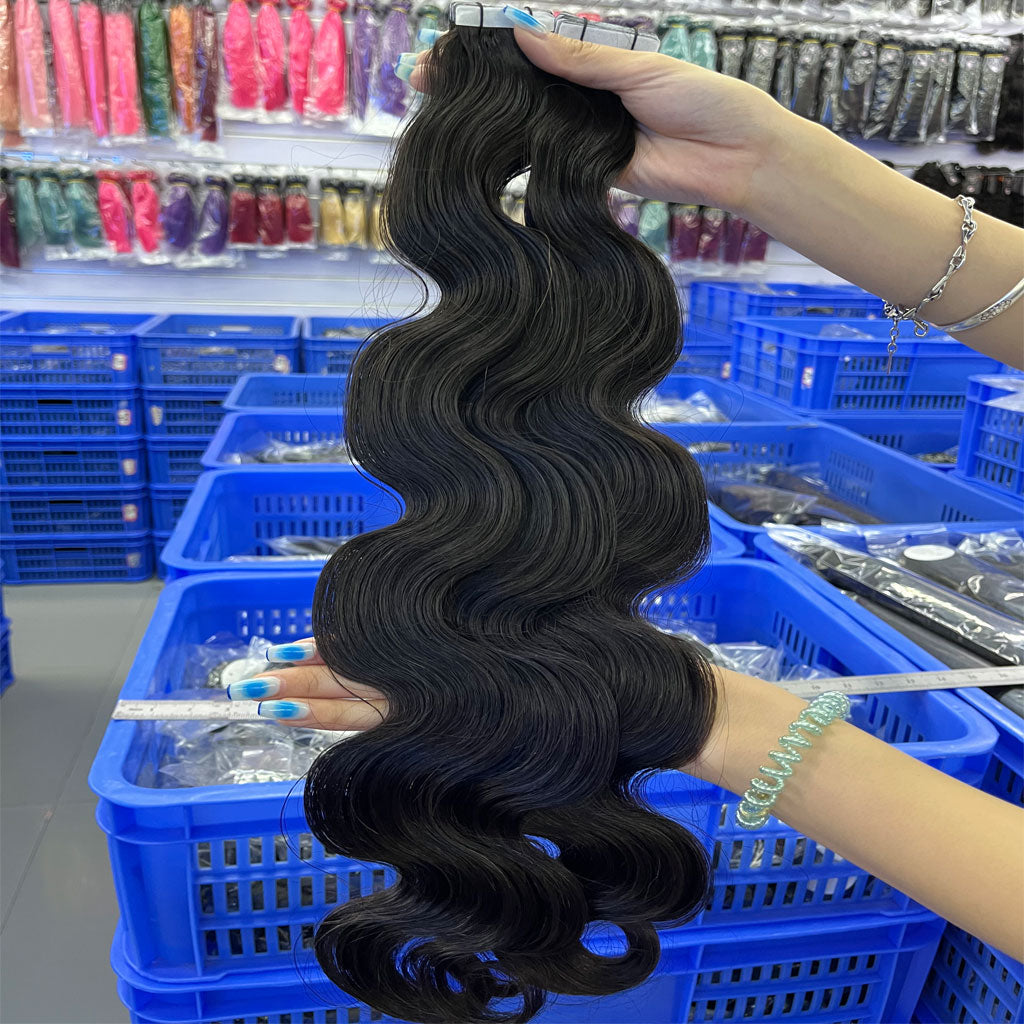 body-wave-tape-in-hair-extensions