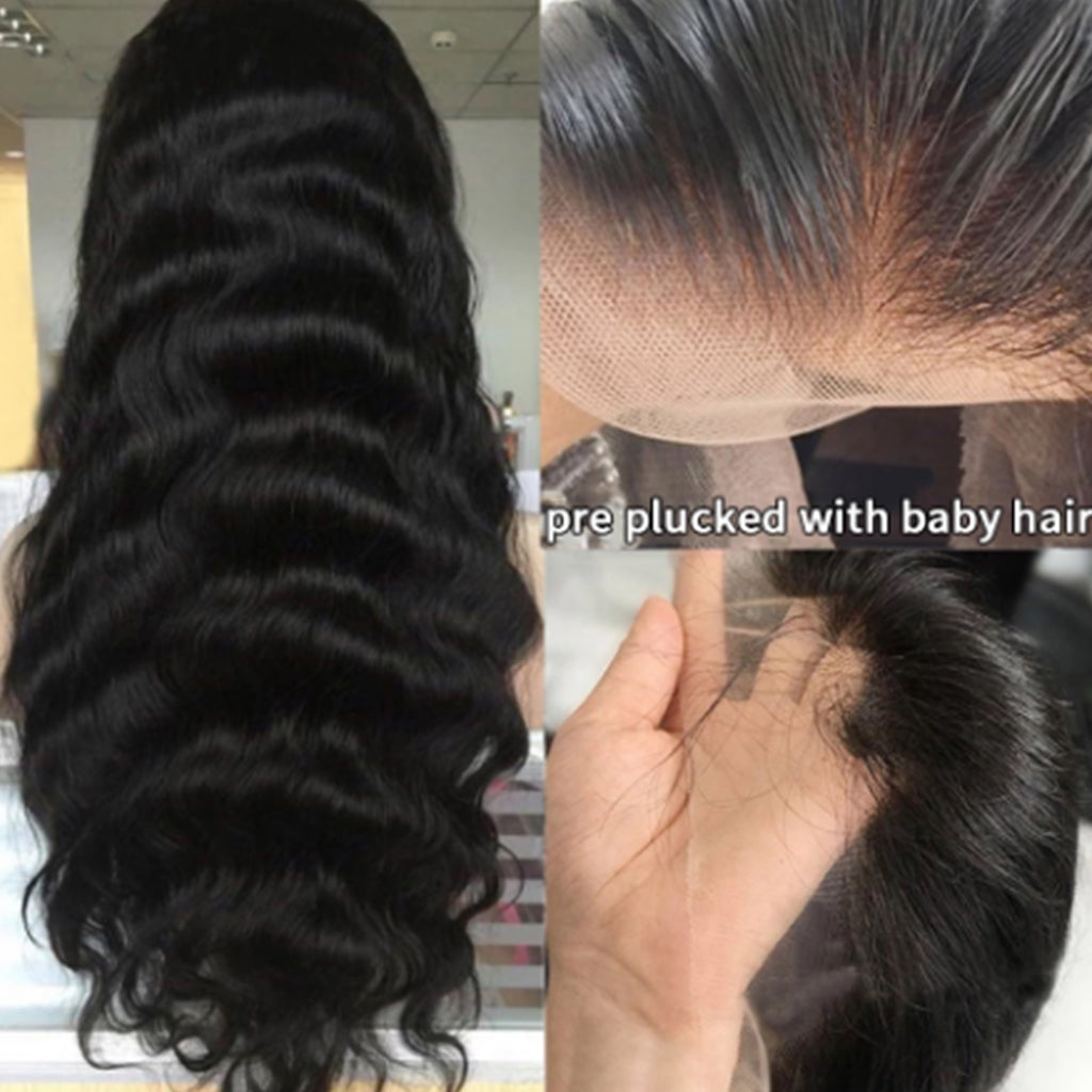 360-lace-frontal-wig-body-wave-lace-frontal-wig-10A-virgin-human-hair-pre-plucked-with-baby-hair-360-frontal-Straight-Lace-Front-Wigs-Human-Hair-HD-Transparant-Full-Lace-Wigs-For-Women-Wigs-Human-Hair-PrePlucked-With-Baby Hair--Brazilian-Virgin-Hair-Natural-Color-360frontal-360lace-360wig