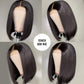 10A-Human-Hair-Lace-Front-13x4-Wigs-Bob-10-Inch-150-Density-Brazilian-Virgin-Human-Hair-Short-Bob-Wigs-Straight-Hair-Natural-Color