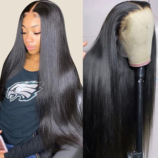 13x6-Lace-Front-Wig-Human-Hair-Straight-Lace-Front-Wigs-Human-Hair-Pre-Plucked-Brazilian-Virgin-Straight-Human-Hair-Wigs-for-Black-Women-Natural-Hairline