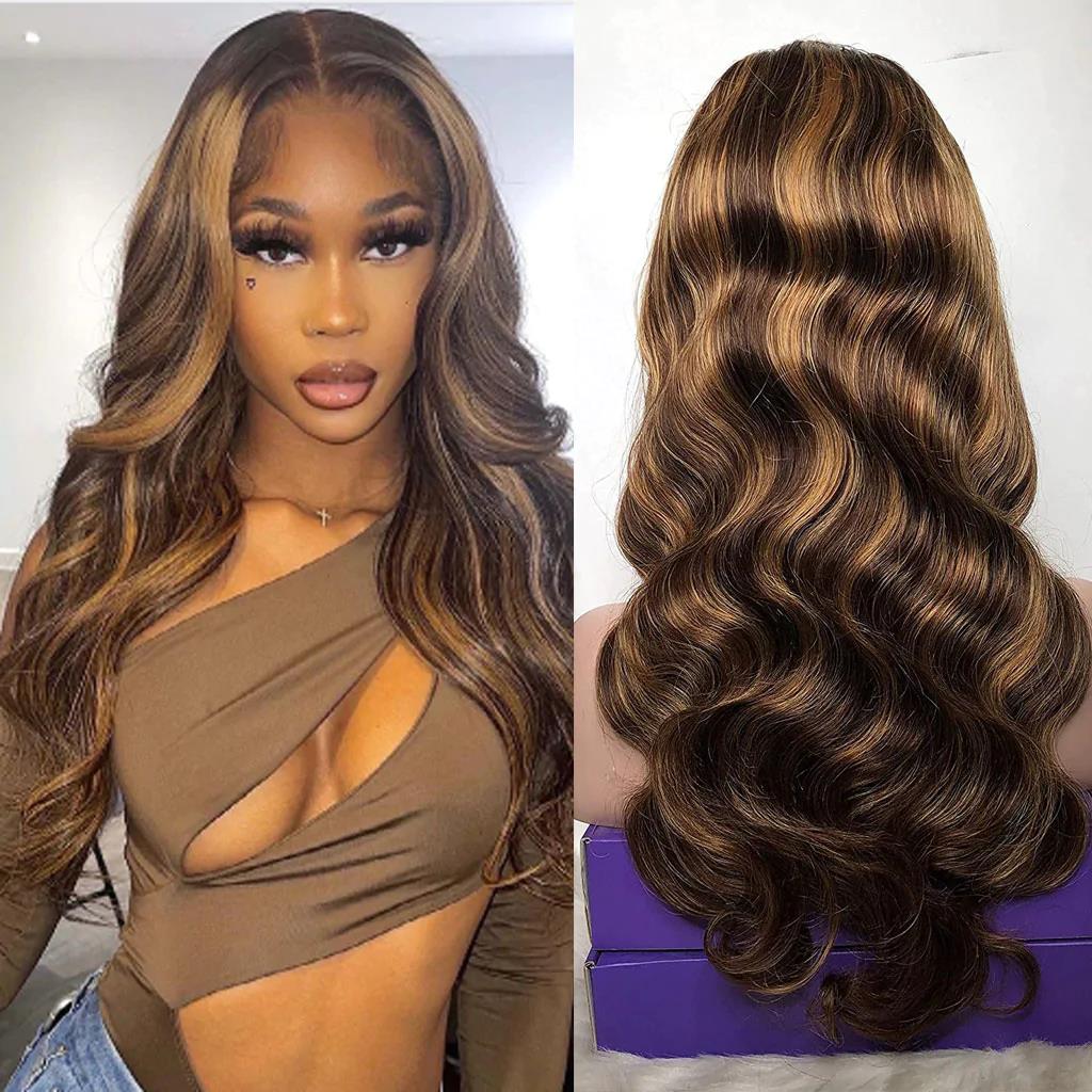 Highlight-4x4-ace-closure-wig-ombre-hair-wig-piano-color-4-27-closure-wig-body-wave-hair