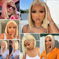 10A-613-Blonde-Bob-Wig-Human-Hair-613-Straight-Short-Bob-Wigs-Free-Part-13x4-Lace-Front-Bob-Wig-Brazilian-Virgin-Human-Hair-Wigs-for-Black-Women-180%-Density-Straight-Bob-Wig-Pre-Plucked-with-Baby-Hair
