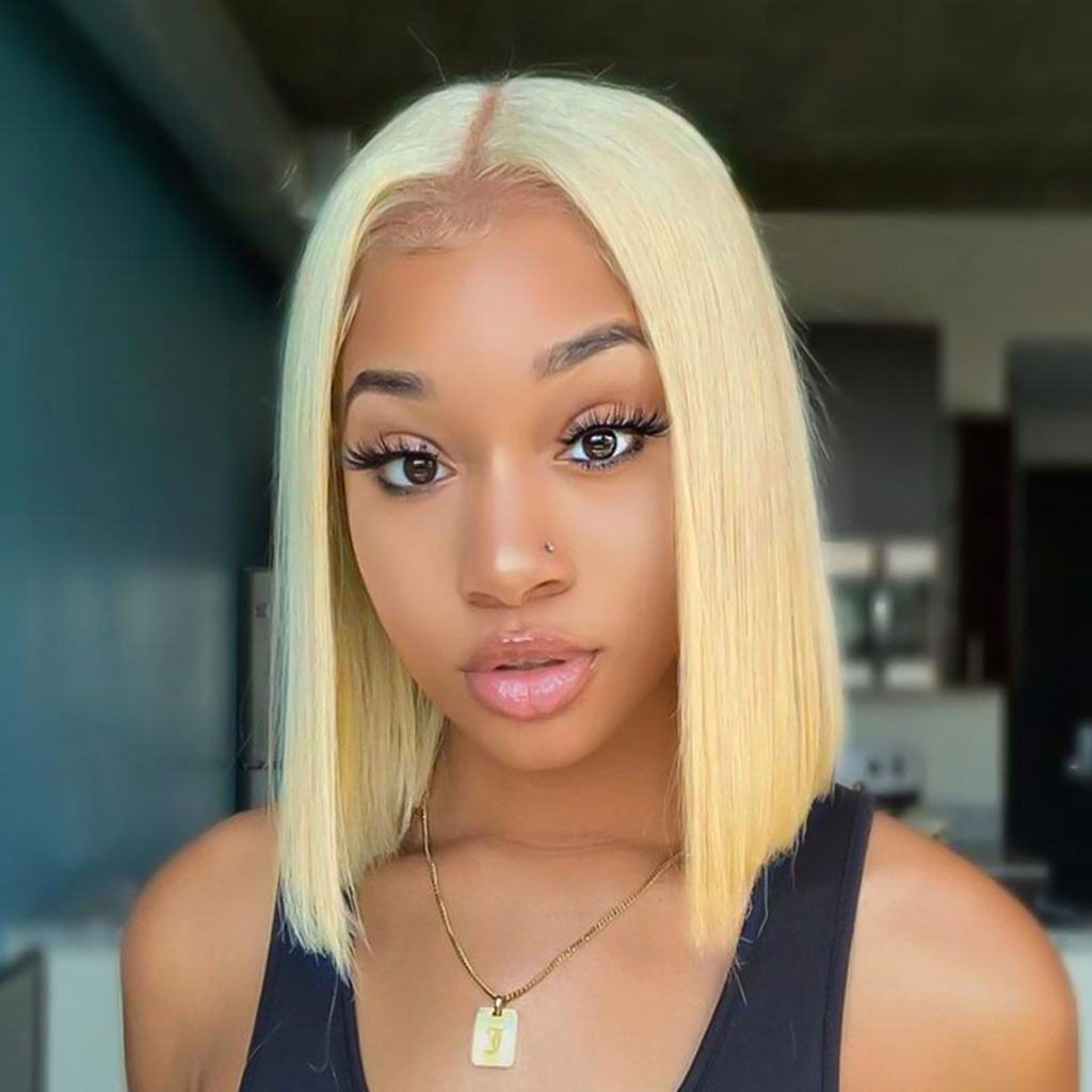 Blonde-Lace-Front-Wig-613-Bob-Wig-Preplucked-Short-Hair-Wig