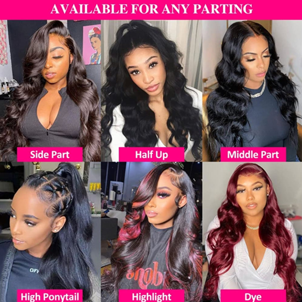 13x6 Straight Lace Frontal Wig Free Part Human Hair lace front Wigs best  wigs – Fleeky Hair