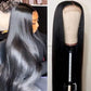 Fleeky Hair 10A Brazilian Straight 4x4 5x5 6x6 Lace Closure Wig Transparent Lace Wig