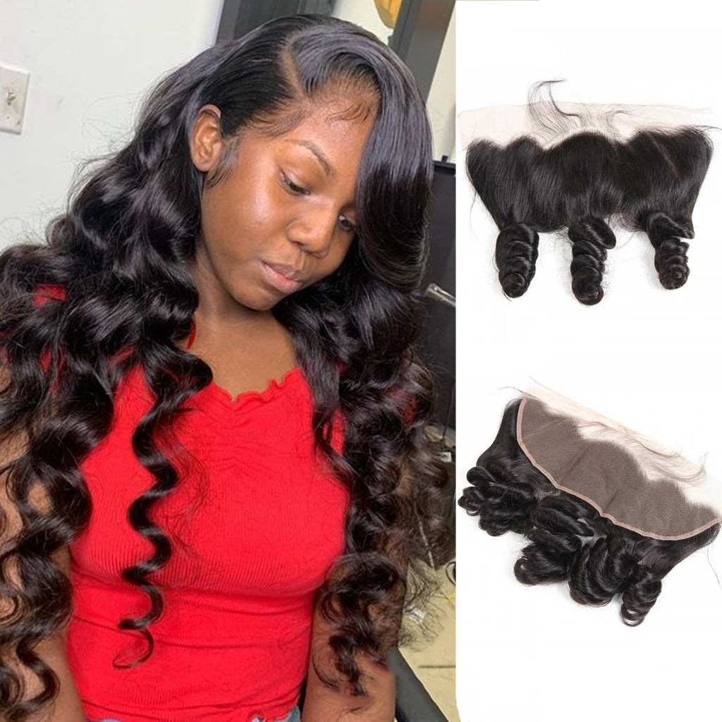 Brazilian-loose-wave-preplucked-4x13-lace-frontal-from-ear-to-ear-with-baby-hair - 1