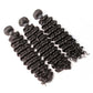 10A Brazilian Deep Wave 3 Bundles With Lace Closure Deal