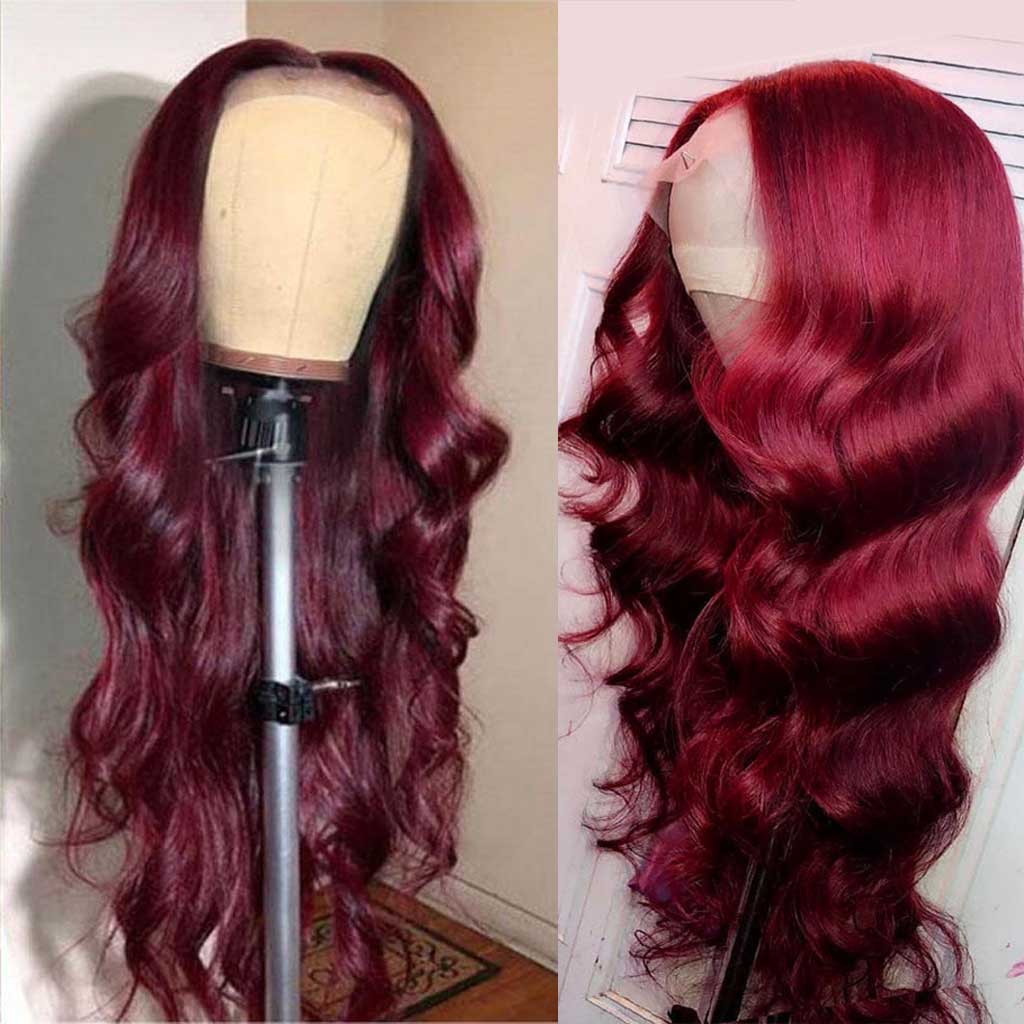 Burgundy-Lace-Front-Wigs-Human-Hair-99j-Lace-Front-Wig-Body-Wave-13x4-Lace-Front-Wig-150%-Density-Glueless-Human-Hair-Wigs-Pre-Plucked-Hairline-with-Baby-Hair-For-women