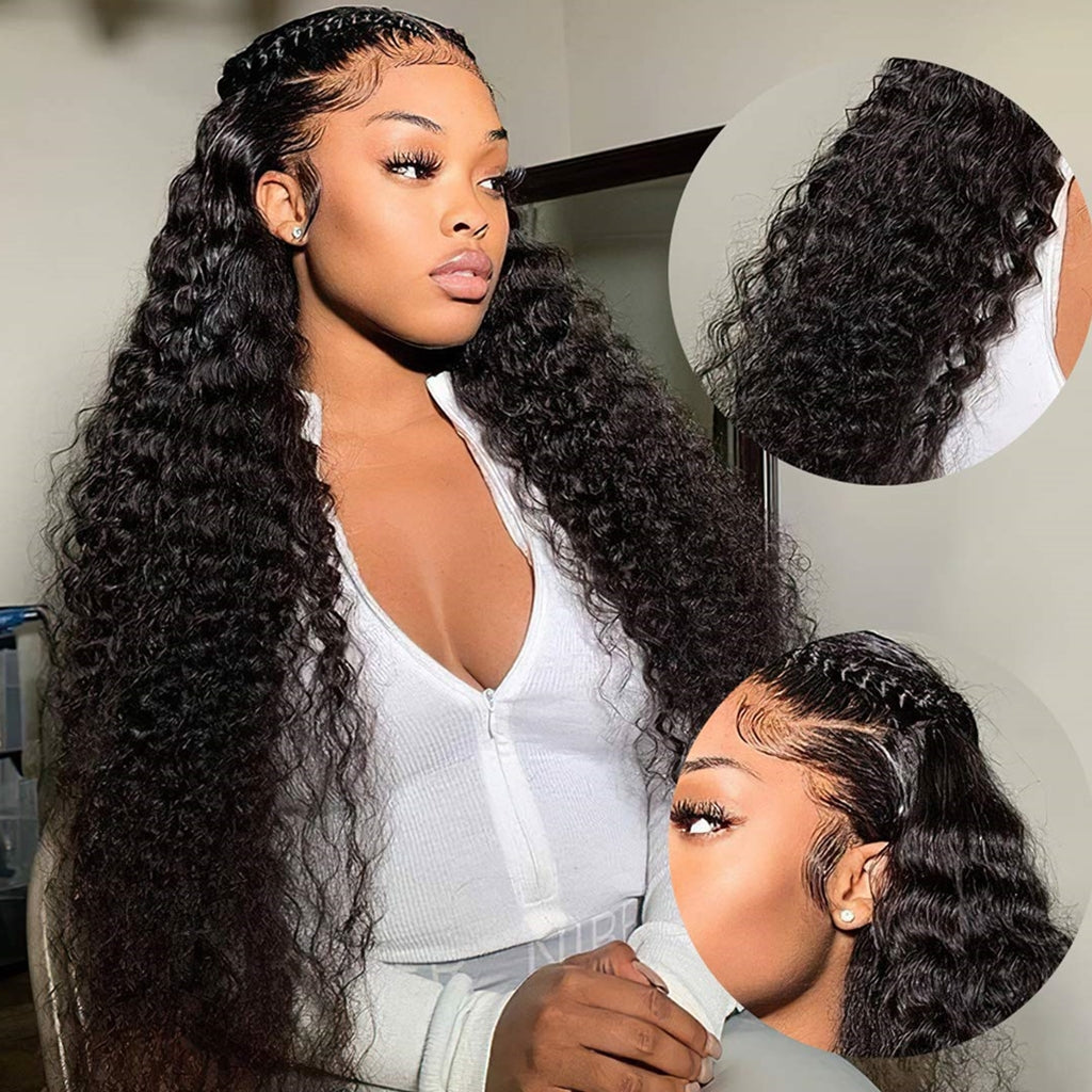 Deep-Wave-Lace-Front-Wigs-Human-Hair-Curly-Human-Hair-Wigs-for-Black-Women-Natural-Hair-Glueless-Lace-Wigs-Human-Hair-Pre-Plucked-Hair-Line-With-Baby-Hair-Transparent-Lace-Frontal-Wigs