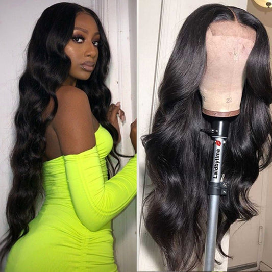 Fleekyhair-10A-Body-Wave-4x4-Lace-Closure-Human-Hair-PROM-Wigs-PrePlucked -13x4-150%-Brazilian-Body Wave-Lace-Frontal-Wig-With-Baby-Hair-Remy-Princess