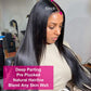 Invisible-4x4-5x5-HD-Lace-Closure-Wig-Human-Hair-for-Women-Brazilian-Straight-100%-Human-Hair-Wig