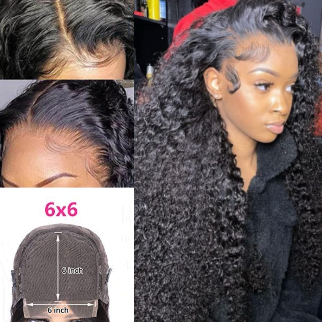 Kinky-Curly-Wigs-Human-Hair-for-Black-Women-4x4-Lace-Closure-Kinky-Curly-Human-Hair-Wigs-Pre-Plucked-with-Baby-Hair-10A-150%-Density-Brazilian-Hair-Wigs
