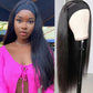 Straight-Hair-Headband-Wig-For-Black-Women-Glueless-Scarf-Remy-Human-Hair-Wigs