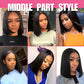 Straight Bob Wig 4X4 Lace Front wig Human Hair Wigs Brazilian Short Bob Wig Pre-Plucked Natural Color Human Hair Lace Frontal Wigs