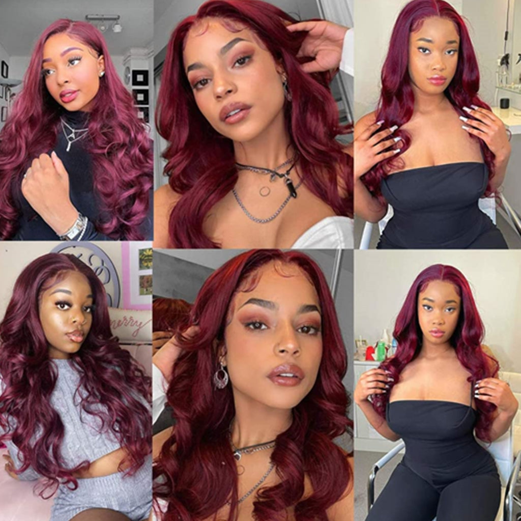 burgundy-red-color-Lace-Front-Wigs-Human-Hair-Wigs-for-Black-Women-Human-Hair-Human-Hair-99J-Body-Wave-Lace-Front-Wig-Glueless-Wigs-Human-Hair-Pre-Plucked