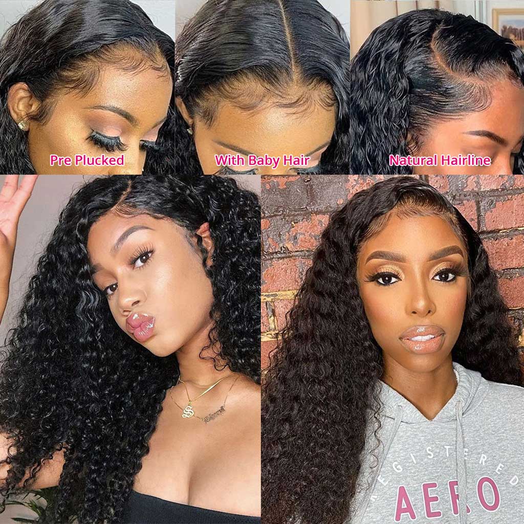 Fleeky Hair Straight 13x6 Lace Front Wig Transparent Lace Wig